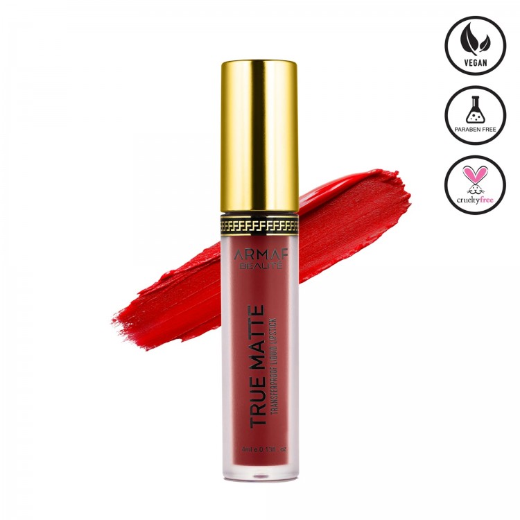 ARMAF BEAUTE TRUE MATTE LIQUID LIPSTICK -  SHADES