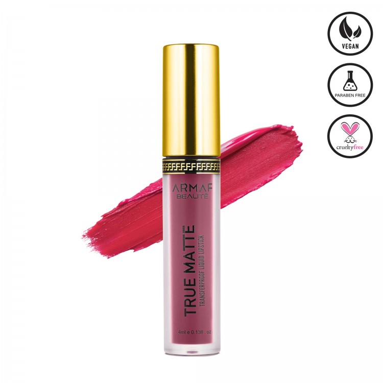 ARMAF BEAUTE TRUE MATTE LIQUID LIPSTICK - la rosa