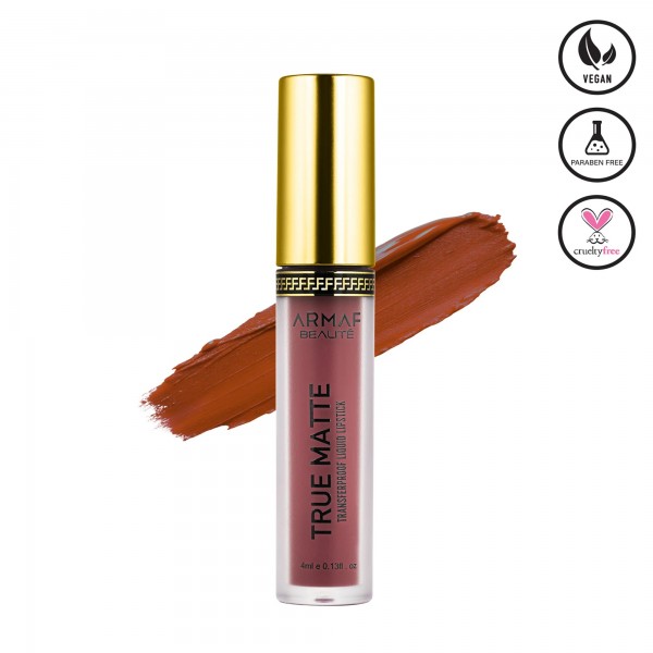 ARMAF BEAUTE TRUE MATTE LIQUID LIPSTICK - aura ARMAF BEAUTE TRUE MATTE LIQUID LIPSTICK - aura