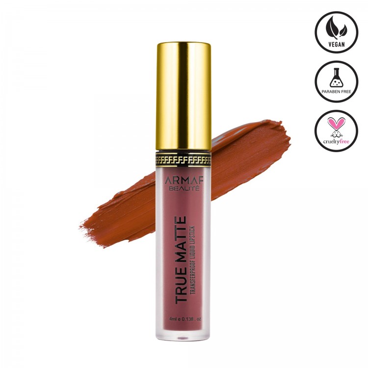 ARMAF BEAUTE TRUE MATTE LIQUID LIPSTICK - aura