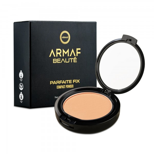 ARMAF BEAUTE PARFAITE FIX - COMPACT POWDER - WARM BEIGE ARMAF BEAUTE PARFAITE FIX - COMPACT POWDER - WARM BEIGE