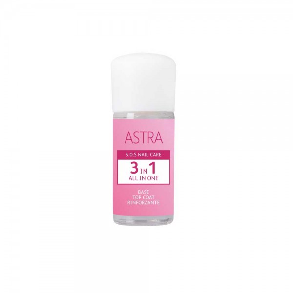 ASTRA 3 IN 1 ALL IN ONE REINFORCING TOP COAT BASE (12ML) ASTRA 3 IN 1 ALL IN ONE REINFORCING TOP COAT BASE (12ML)