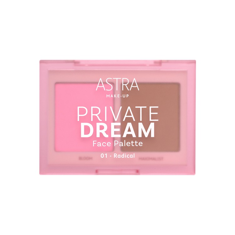 astra PRIVATE DREAM FACE PALETTE - RADICAL