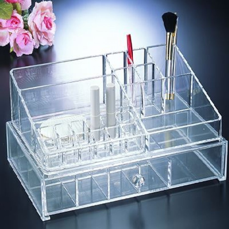 Organizer W/12-Space Lipstick Holder & Drawer
