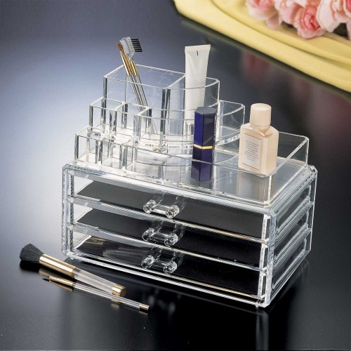 3 STEP COSMETIC ORGANIZER WITH 3 DRAWERS