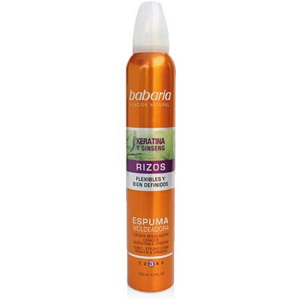 KERATIN HAIR MOUSSE CURLS