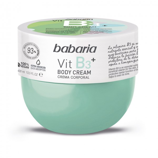BABARIA BODY CREAM VITAMIN B3+ -31755 BABARIA BODY CREAM VITAMIN B3+ -31755