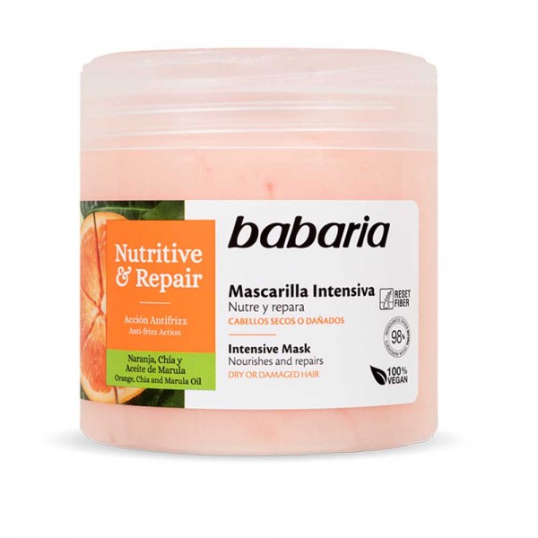 BABARIA INTENSIVE MASK. NUTRITIVE&REPAIR BABARIA INTENSIVE MASK. NUTRITIVE&REPAIR