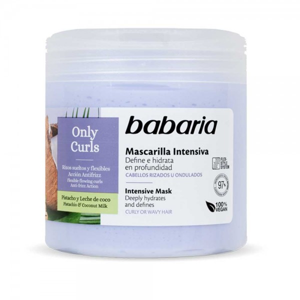 BABARIA INTENSIVE MASK. ONLY CURLS BABARIA INTENSIVE MASK. ONLY CURLS