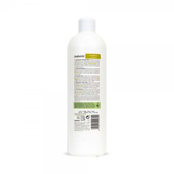 BABARIA NOURISHING SHAMPOO WITH OLIVE OIL -700ML