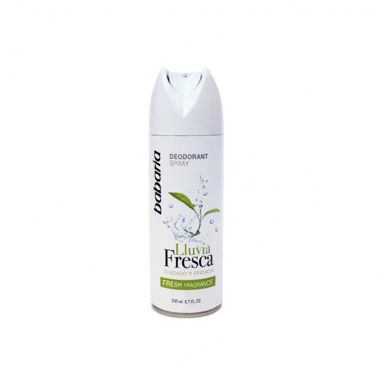 BABARIA DEODORANT SPRAY FRESH RAIN