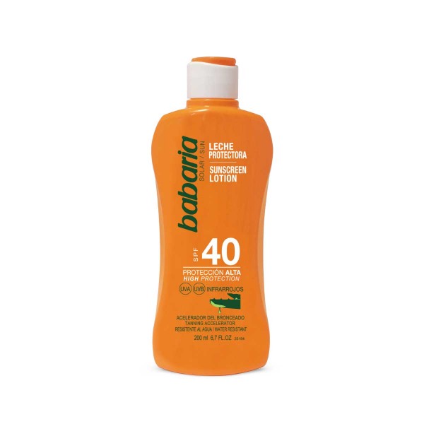 BABARIA SUNSCREEN LOTION WITH ALOE VERA SPF 40