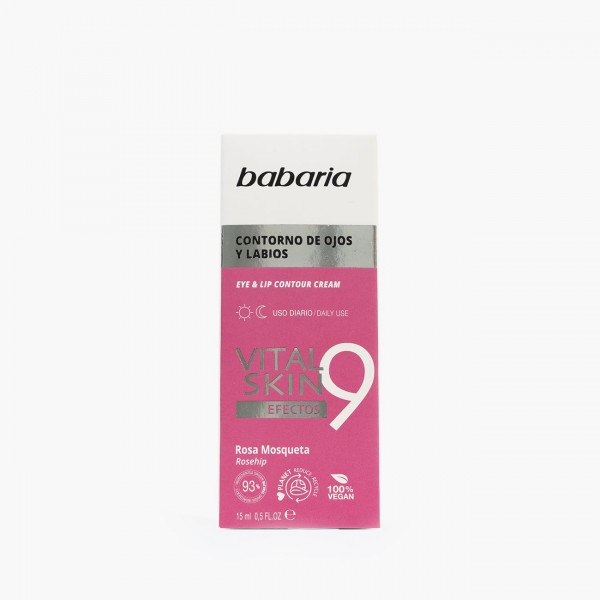 BABARIA VITAL SKIN EYE AND LIP CREAM WITH ROSEHIP OIL