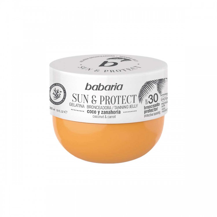 BABARIA COCONUT AND CARROT TANNING JELLY SPF30
