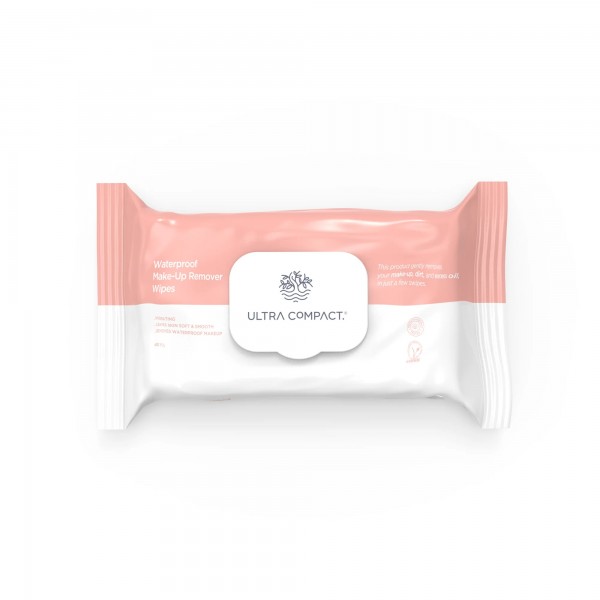 Ultra Compact Waterproof Make-Up Remover Wipes Ultra Compact Waterproof Make-Up Remover Wipes