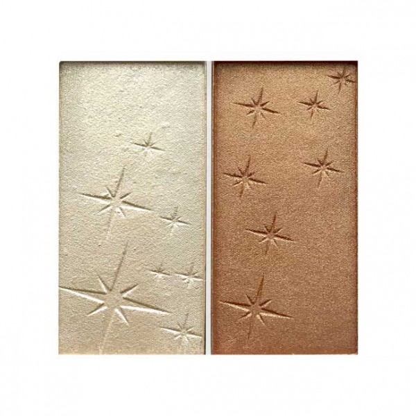 MISS COP DUO HIGHLIGHTER PALETTE- BE HIGHLIGHT MISS COP DUO HIGHLIGHTER PALETTE- BE HIGHLIGHT