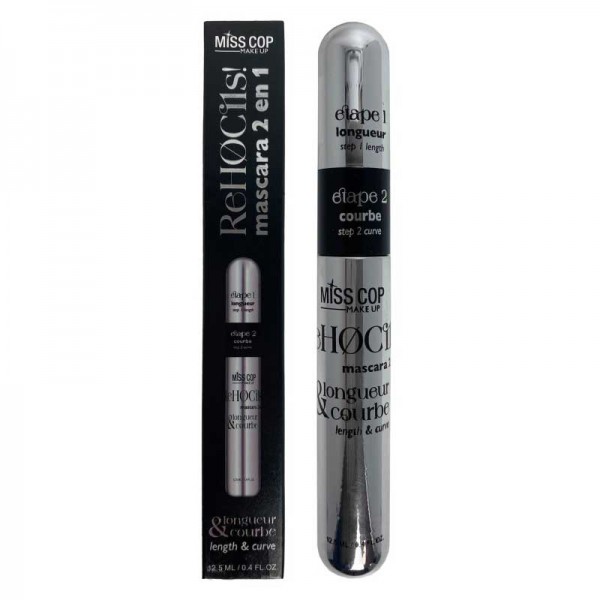 MISS COP 2 in 1 BLACK MASCARA - REHOCILS MISS COP 2 in 1 BLACK MASCARA - REHOCILS