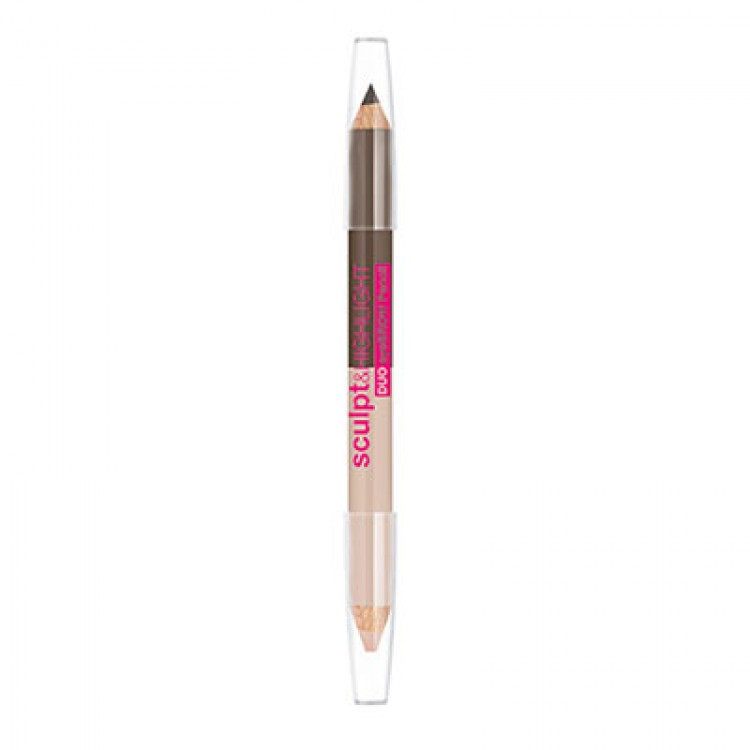 SCULPT & HIGHLIGHT DUO EYEBROW PENCIL