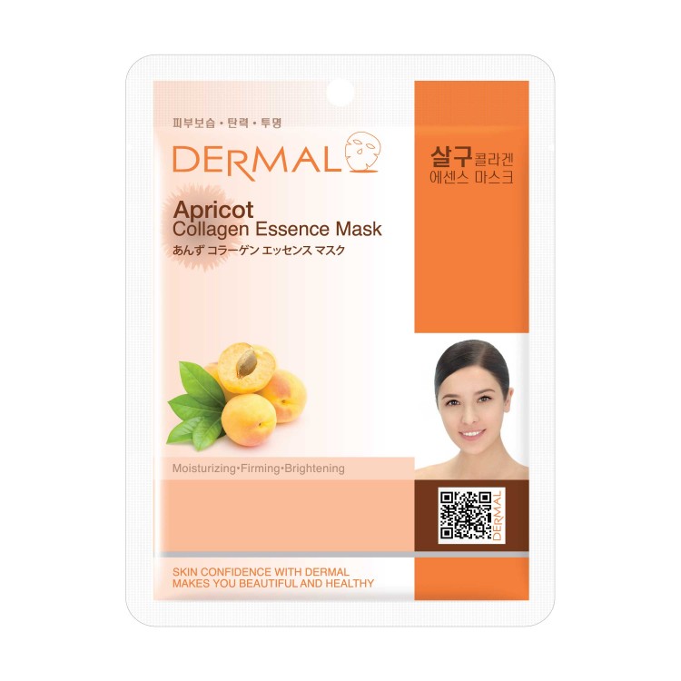 DERMAL FACE MASK -APRICOT-018 DERMAL FACE MASK -APRICOT-018