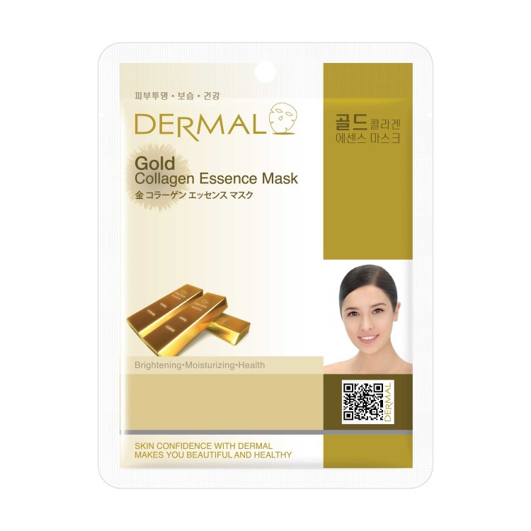 DERMAL FACE MASK - GOLD-009 DERMAL FACE MASK - GOLD-009