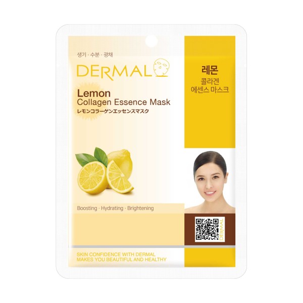DERMAL FACE MASK -LEMON -051 DERMAL FACE MASK -LEMON -051