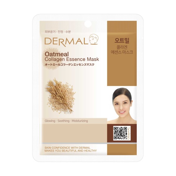 DERMAL FACE MASK -OATMEAL -049 DERMAL FACE MASK -OATMEAL -049