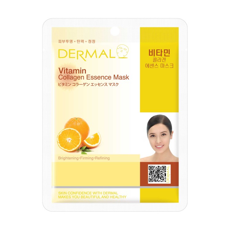 DERMAL FACE MASK - VITAMIN C-005 DERMAL FACE MASK - VITAMIN C-005