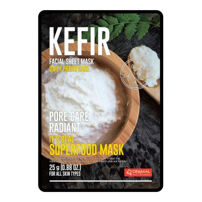 DERMAL REAL FOOD FACE MASK -KEFIR