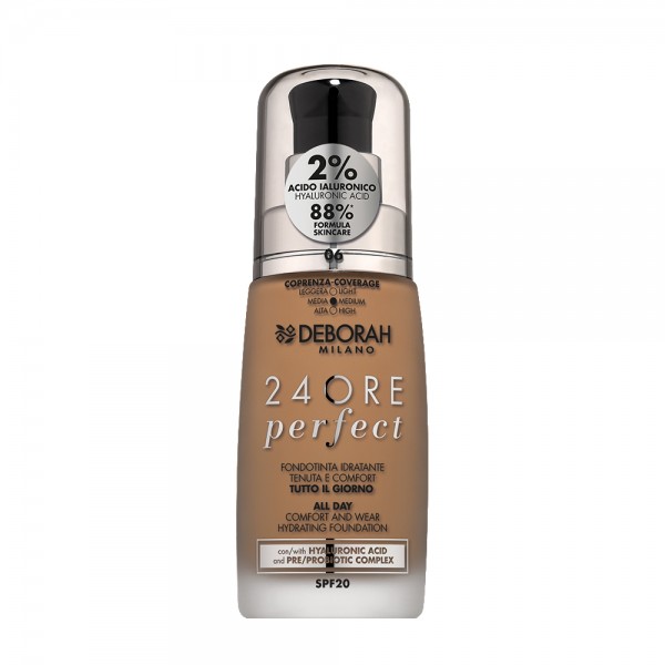 DEBORAH 24ORE PERFECT FOUNDATION WITH HYALURONIC ACID