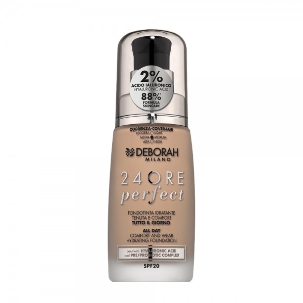 DEBORAH 24ORE PERFECT FOUNDATION WITH HYALURONIC ACID