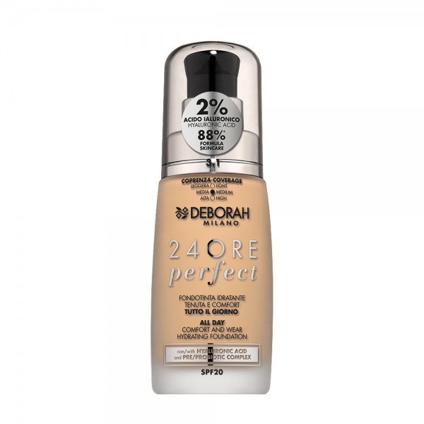 DEBORAH 24ORE PERFECT FOUNDATION WITH HYALURONIC ACID