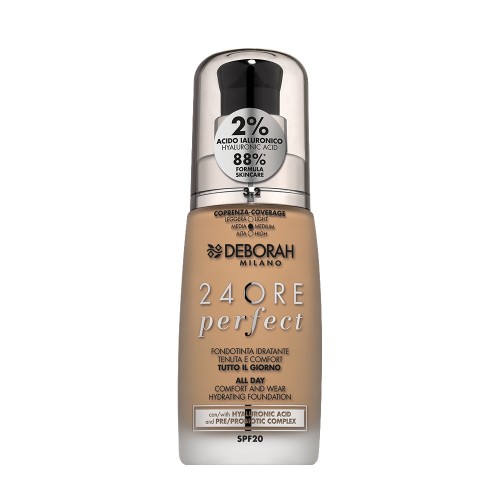 DEBORAH 24ORE PERFECT FOUNDATION WITH HYALURONIC ACID