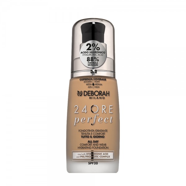 DEBORAH 24ORE PERFECT FOUNDATION WITH HYALURONIC ACID