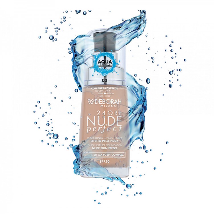 DEBORAH 24 ORE NUDE PERFECT FOUNDATION