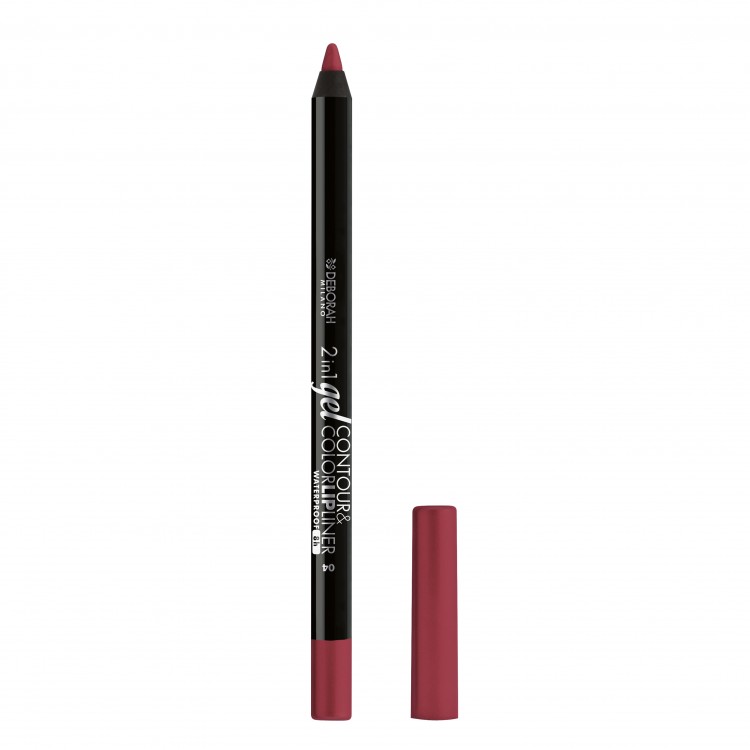 DEBORAH 2IN1GEL PENCIL CONTOUR&COLOR - PLUM ROSE