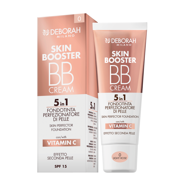 DEBORAH SKIN BOOSTER BB CREAM  LIGHT ROSE-  NO.0