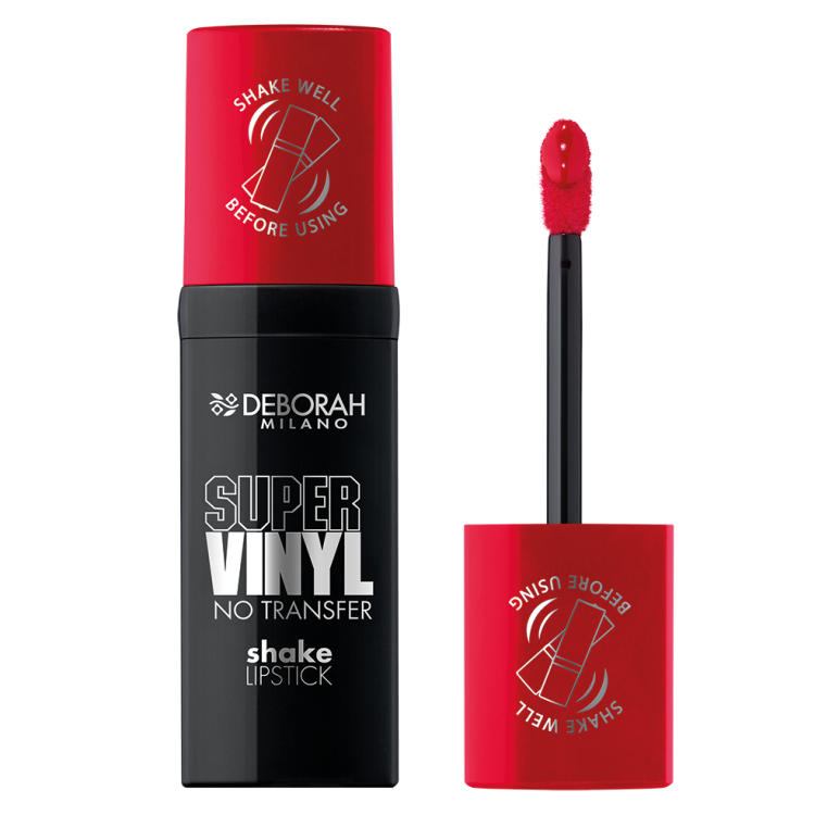 SUPER VINYL NO TRANSFER SHAKE LIPSTICK 04 SIGNATURE RED