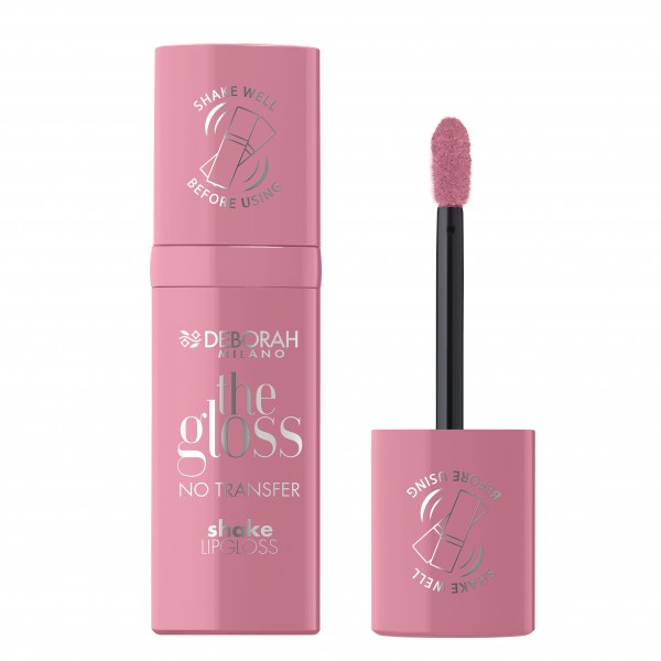 DEBORAH THE GLOSS NO TRANSFER SHAKE LIPGLOSS - PETAL