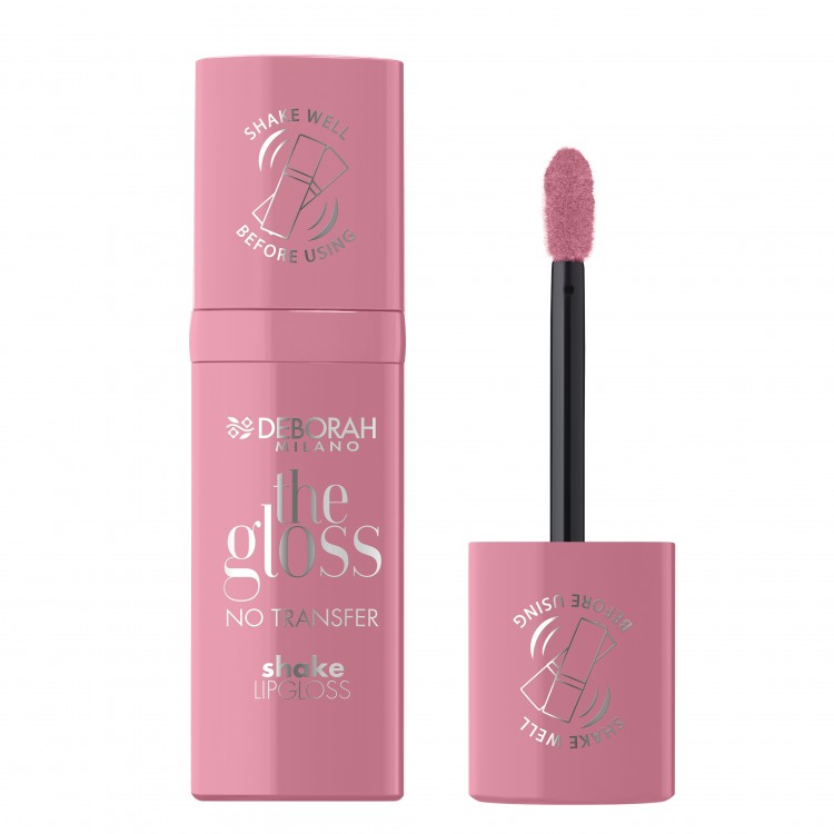 DEBORAH THE GLOSS NO TRANSFER SHAKE LIPGLOSS - PETAL