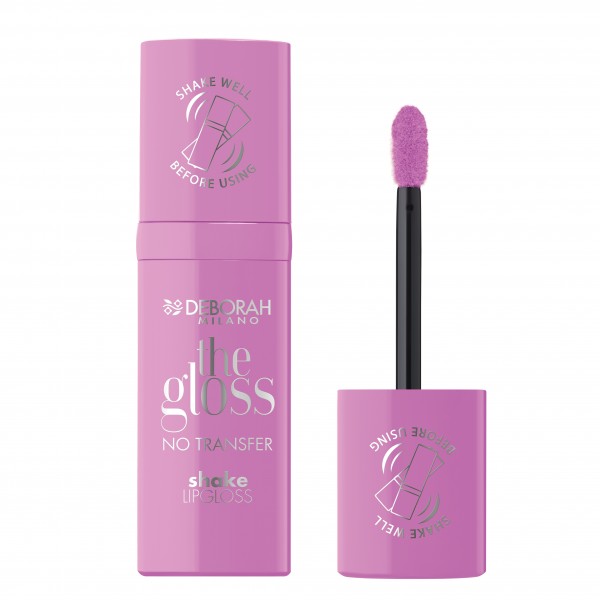 DEBORAH THE GLOSS NO TRANSFER SHAKE LIPGLOSS - LIGHT PINK