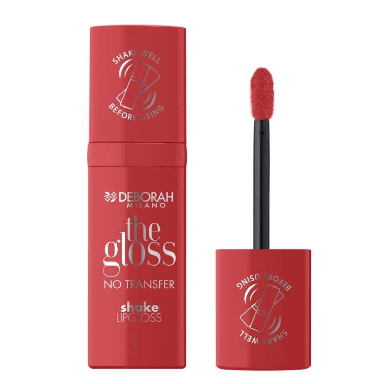 DEBORAH THE GLOSS NO TRANSFER SHAKE LIPGLOSS - CORAL