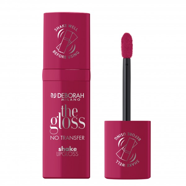 DEBORAH THE GLOSS NO TRANSFER SHAKE LIPGLOSS - JUICY RED