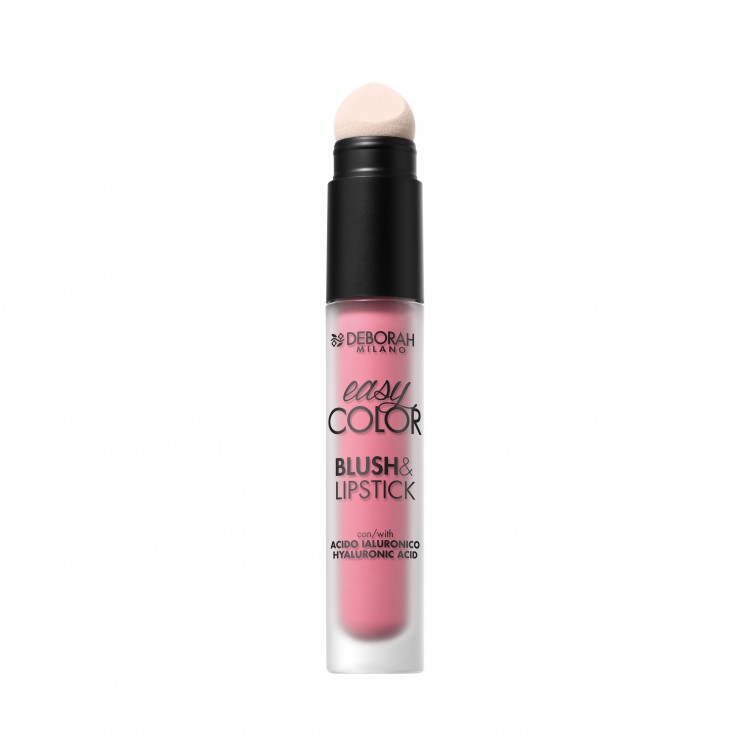 DEBORAH EASY COLOR BLUSH & LIPSTICK - COLD ROSE