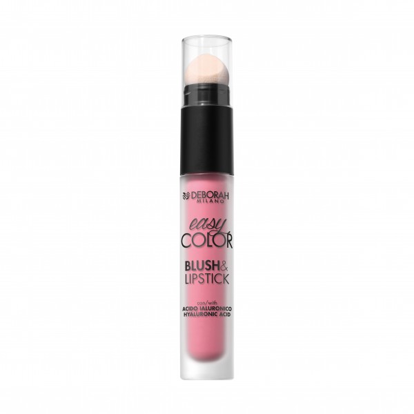 DEBORAH EASY COLOR BLUSH & LIPSTICK - COLD ROSE