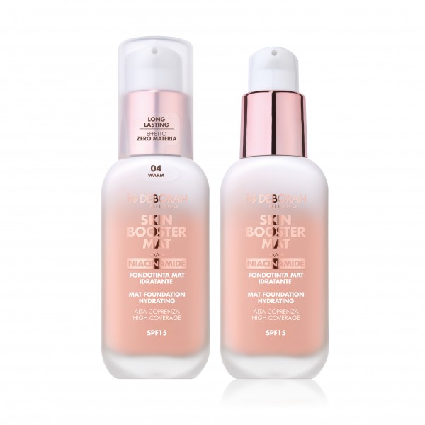DEBORAH SKIN BOOSTER MAT FOUNDATION - WARM