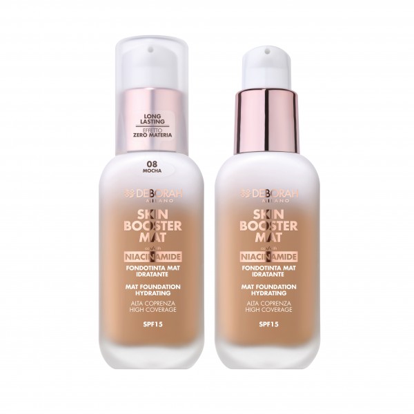 DEBORAH SKIN BOOSTER MAT FOUNDATION - MOCHA