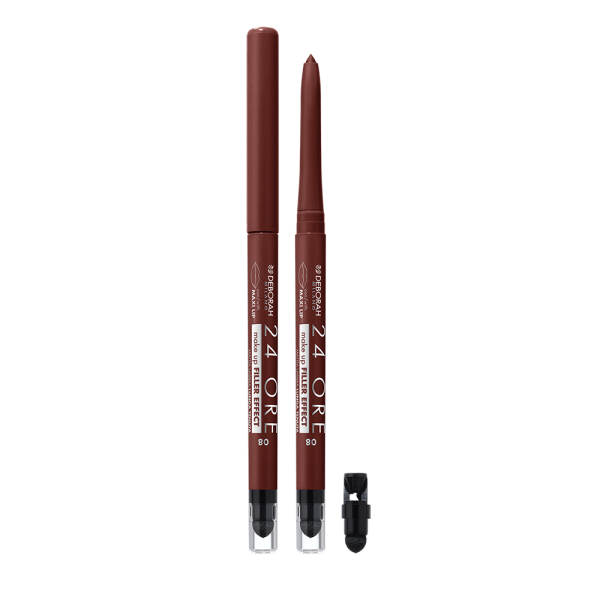 24ORE MAKE UP FILLER EFFECT LIP PENCIL - CONTOUR BROWN 24ORE MAKE UP FILLER EFFECT LIP PENCIL - CONTOUR BROWN