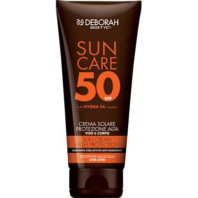 DEBORAH SOLAR CREAM SPF 50 HIGH FACE & BODY PROTECTION (200ML)