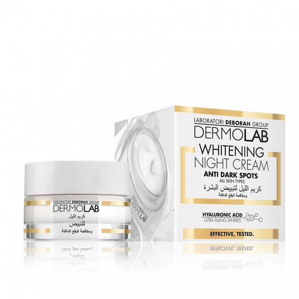 DERMOLAB WHITENING AND ANTI DARK SPOTS - NIGHT CREAM DERMOLAB WHITENING AND ANTI DARK SPOTS - NIGHT CREAM