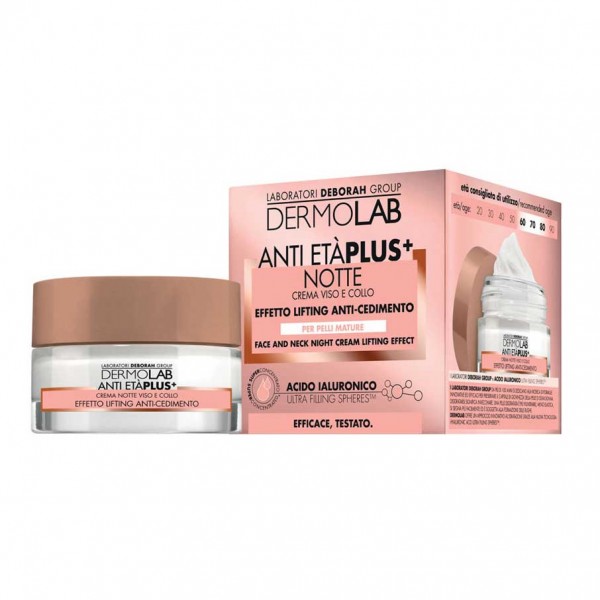 DERMOLAB FACE AND NECK NIGHT CREAM, LIFTING AND ANTI-SAGGING EFFECT DERMOLAB FACE AND NECK NIGHT CREAM, LIFTING AND ANTI-SAGGING EFFECT